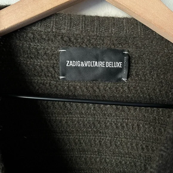 Zadig & Voltaire Athina Deluxe cashmere sweater medium - Picture 7 of 7